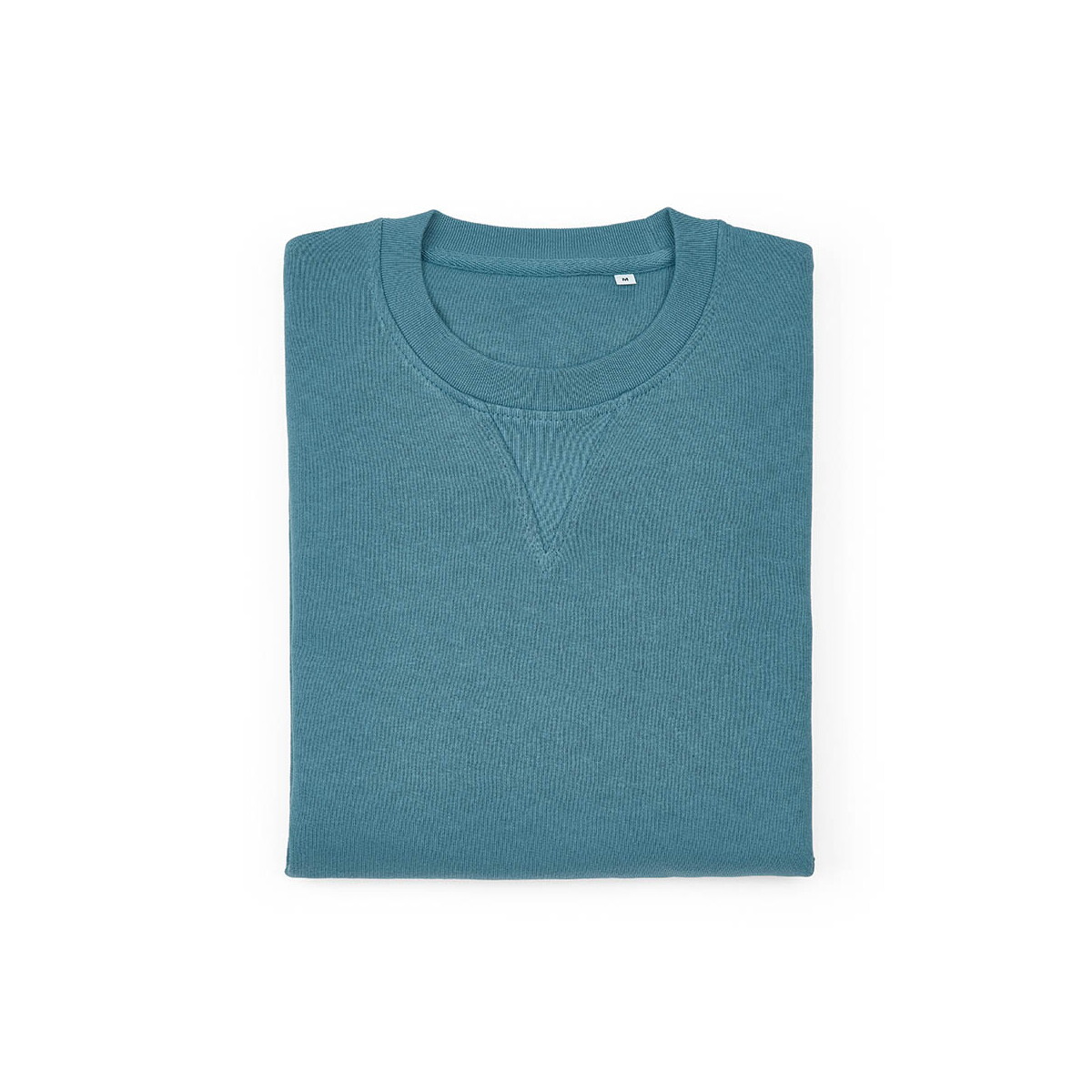 Bluzy z logo – capri french terry crew neck sweatshirt. 100% org. cotton. 300gsm – petrol blue ASW008_174-front-A Capri french terry crew neck sweatshirt. 100% org. cotton. 300gsm - Petrol blue ASW008_174-front-A