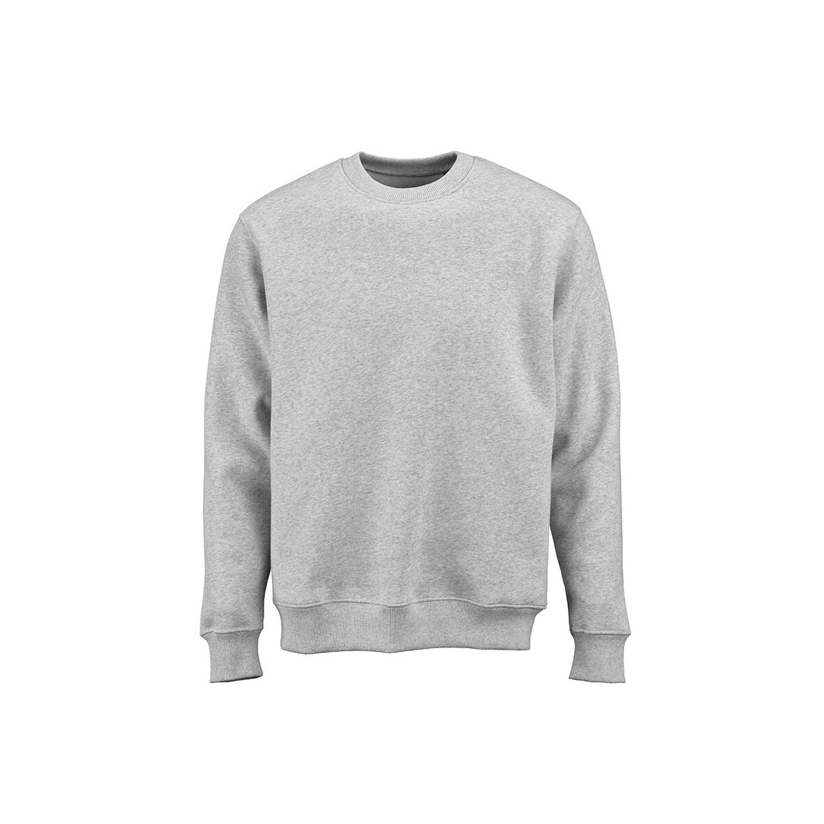 Bluzy z logo – nazaré crew neck sweatshirt. org. cotton, rcotton and rpet. made in pt – heather grey ASW006_163-front Nazaré crew neck sweatshirt. Org. cotton, rCotton and rPET. Made in PT - Heather grey ASW006_163-front