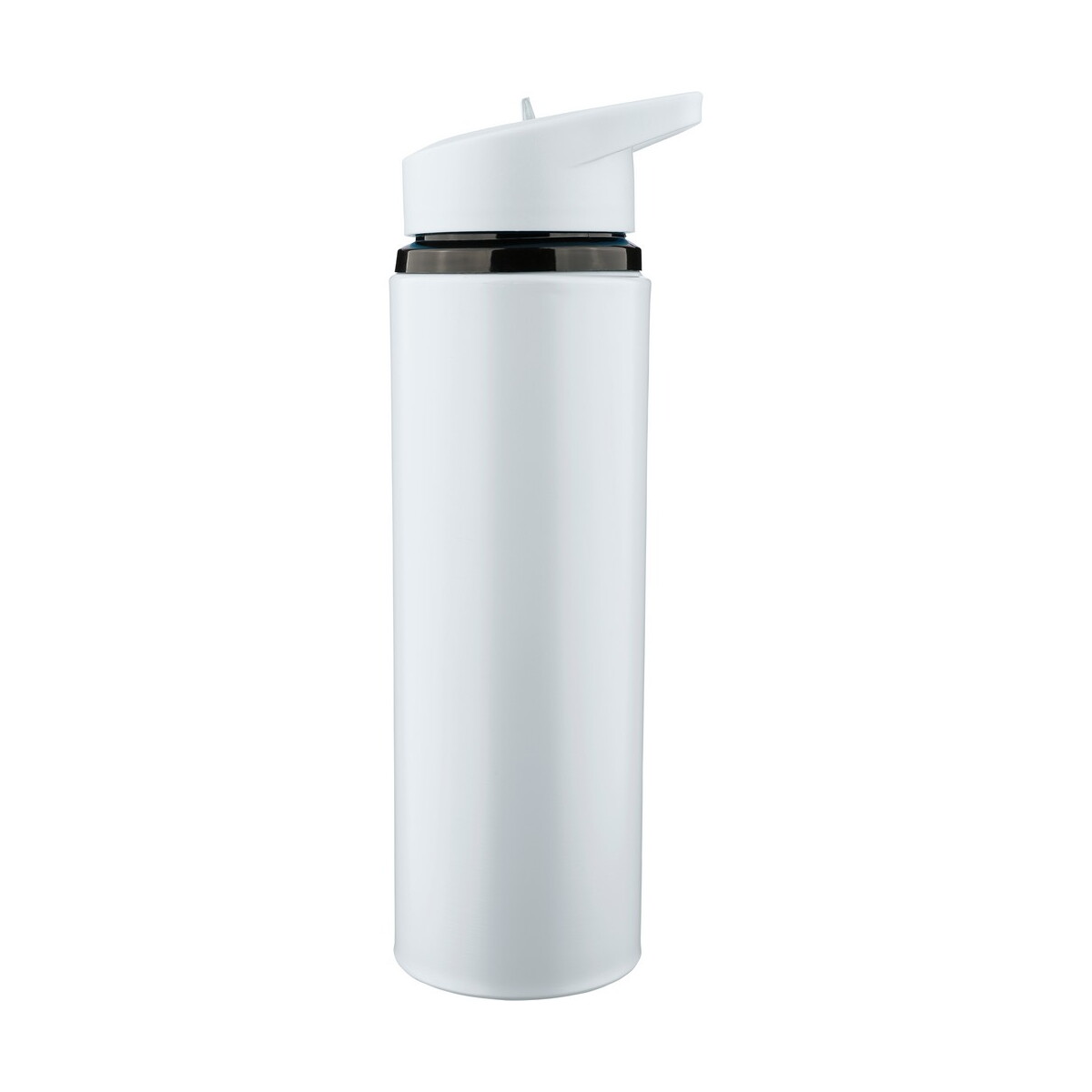 Butelki z logo – butelka sportowa 500 ml – biała VB113-02_ISR01 Butelka sportowa 500 ml - biała VB113-02_ISR01