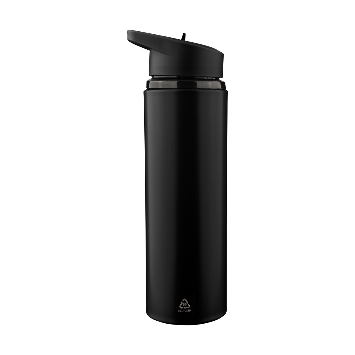 Butelki z logo – butelka sportowa 500 ml – czarna VB113-03_ISL01 Butelka sportowa 500 ml - czarna VB113-03_ISL01