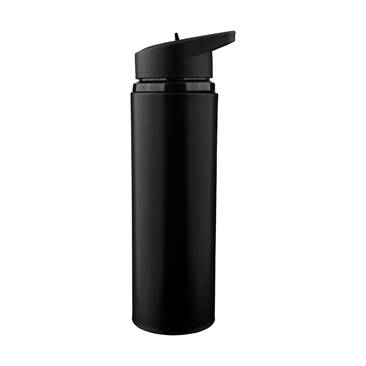Butelki z logo – butelka sportowa 500 ml – czarna VB113-03_ISR01 Butelka sportowa 500 ml - czarna VB113-03_ISR01