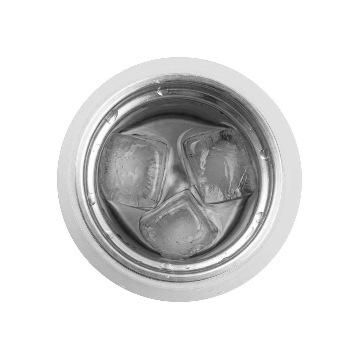 Butelki z logo – butelka sportowa 530 ml air gifts | almaide – biała VA930-02_ATM04 Butelka sportowa 530 ml Air Gifts | Almaide - biała VA930-02_ATM04