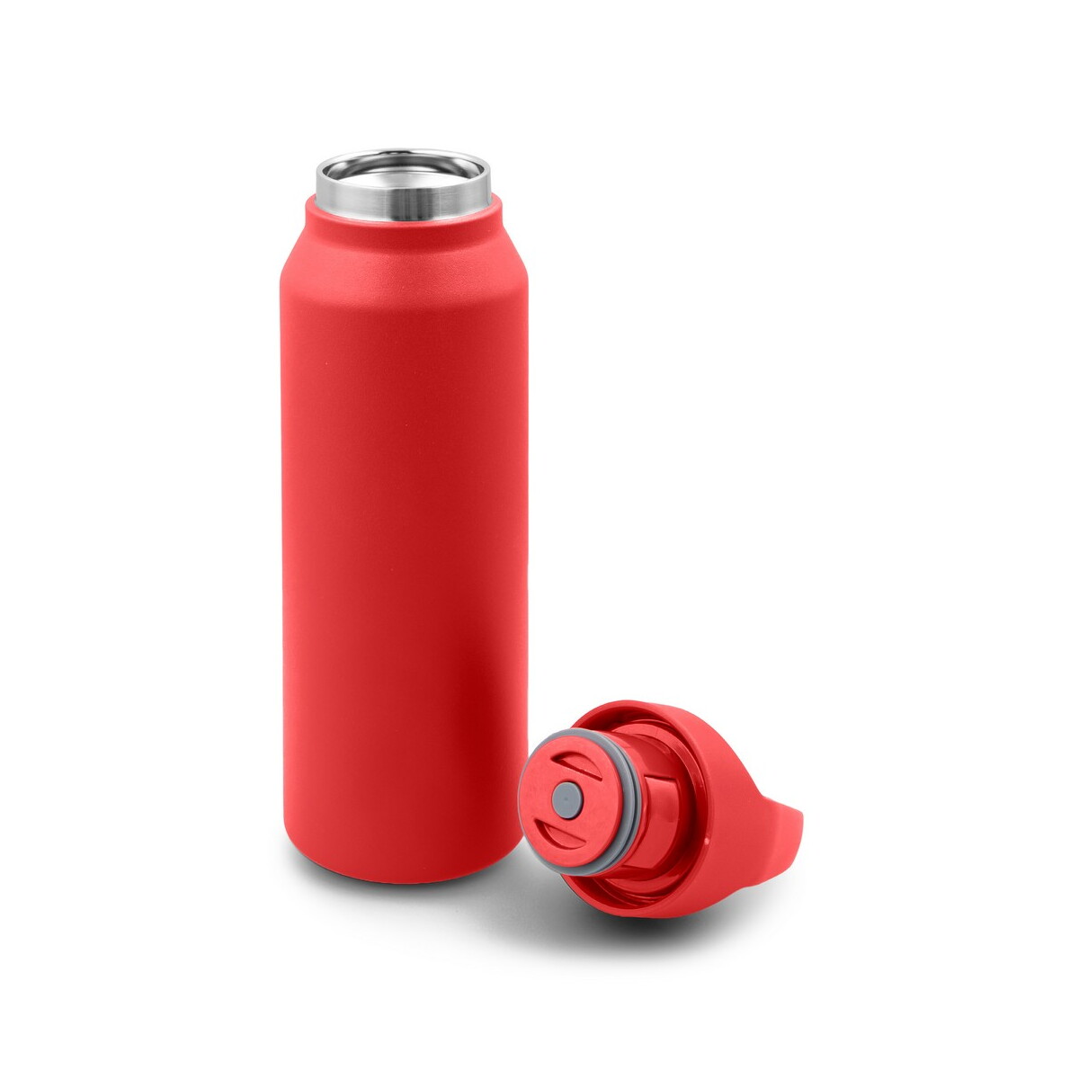 Butelki z logo – butelka sportowa 530 ml air gifts | almaide – czerwona VA930-05_AAA02 Butelka sportowa 530 ml Air Gifts | Almaide - czerwona VA930-05_AAA02