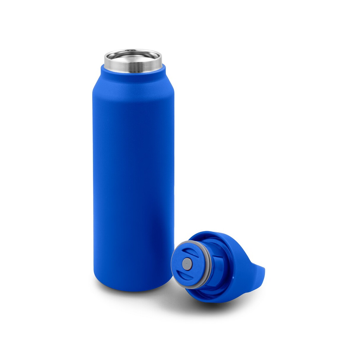 Butelki z logo – butelka sportowa 530 ml air gifts | almaide – niebieska VA930-11_AAA02 Butelka sportowa 530 ml Air Gifts | Almaide - niebieska VA930-11_AAA02