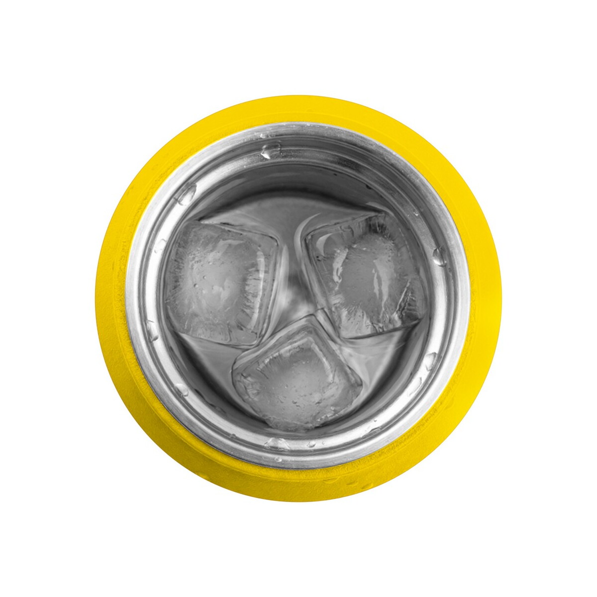 Butelki z logo – butelka sportowa 530 ml air gifts | almaide – żółta VA930-08_ATM04 Butelka sportowa 530 ml Air Gifts | Almaide - żółta VA930-08_ATM04
