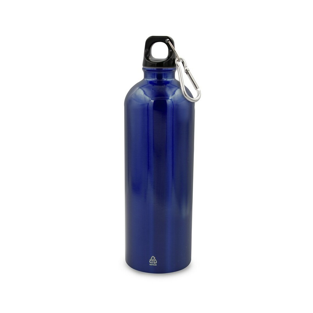 Butelka sportowa 750 ml z karabińczykiem | Laveriano - granatowa VA918-04_AAA01