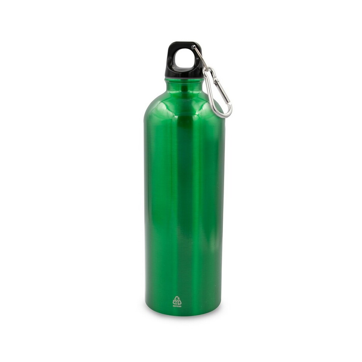 Butelka sportowa 750 ml z karabińczykiem | Laveriano - zielona VA918-06_AAA01