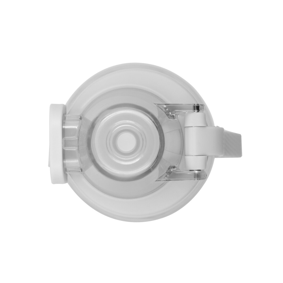 Butelki z logo – butelka sportowa 850 ml air gifts |flore – biała VA937-02_ITP01 Butelka sportowa 850 ml Air Gifts |Flore - biała VA937-02_ITP01