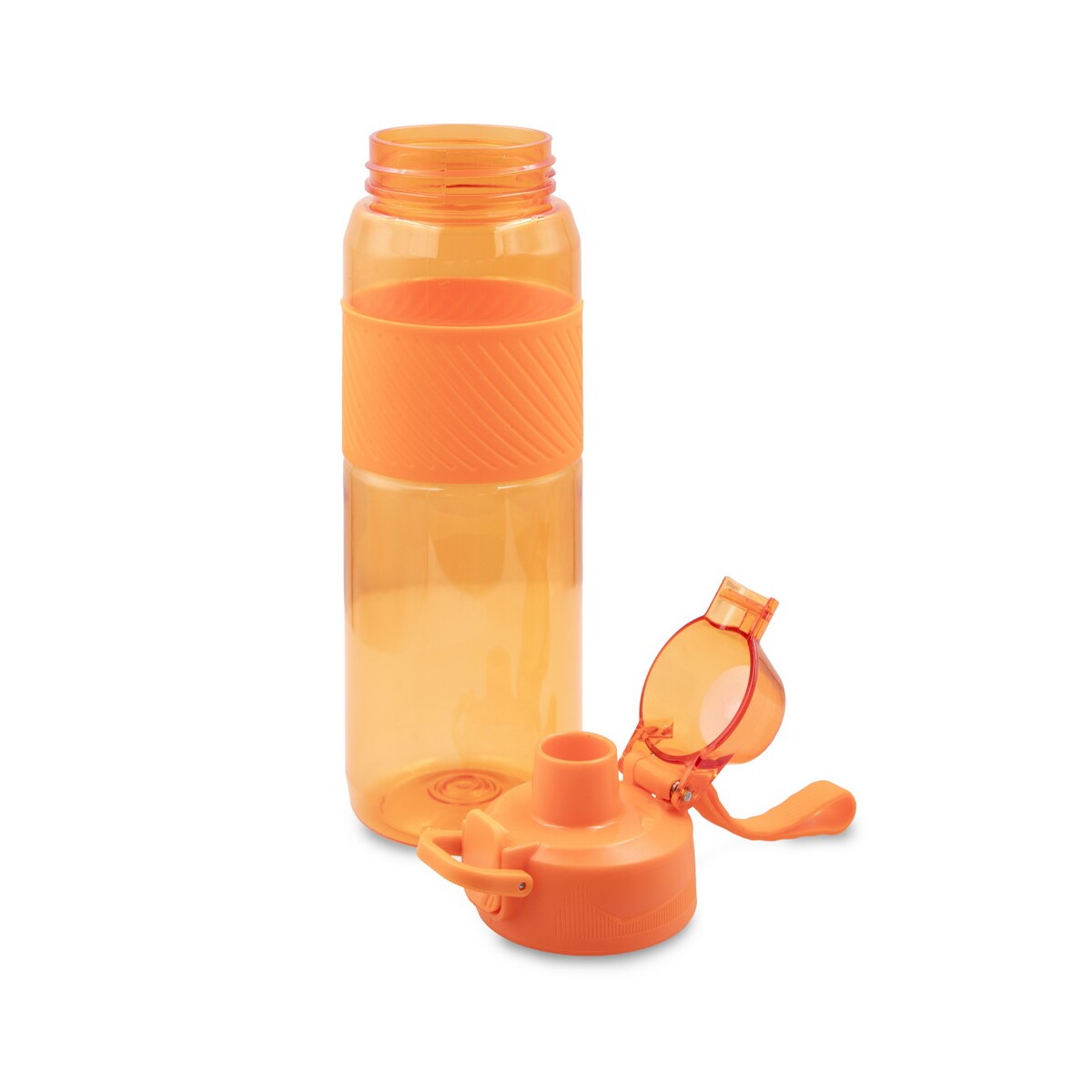 Butelki z logo – butelka sportowa 850 ml air gifts |flore – pomarańczowa VA937-07_AAA02 Butelka sportowa 850 ml Air Gifts |Flore - pomarańczowa VA937-07_AAA02