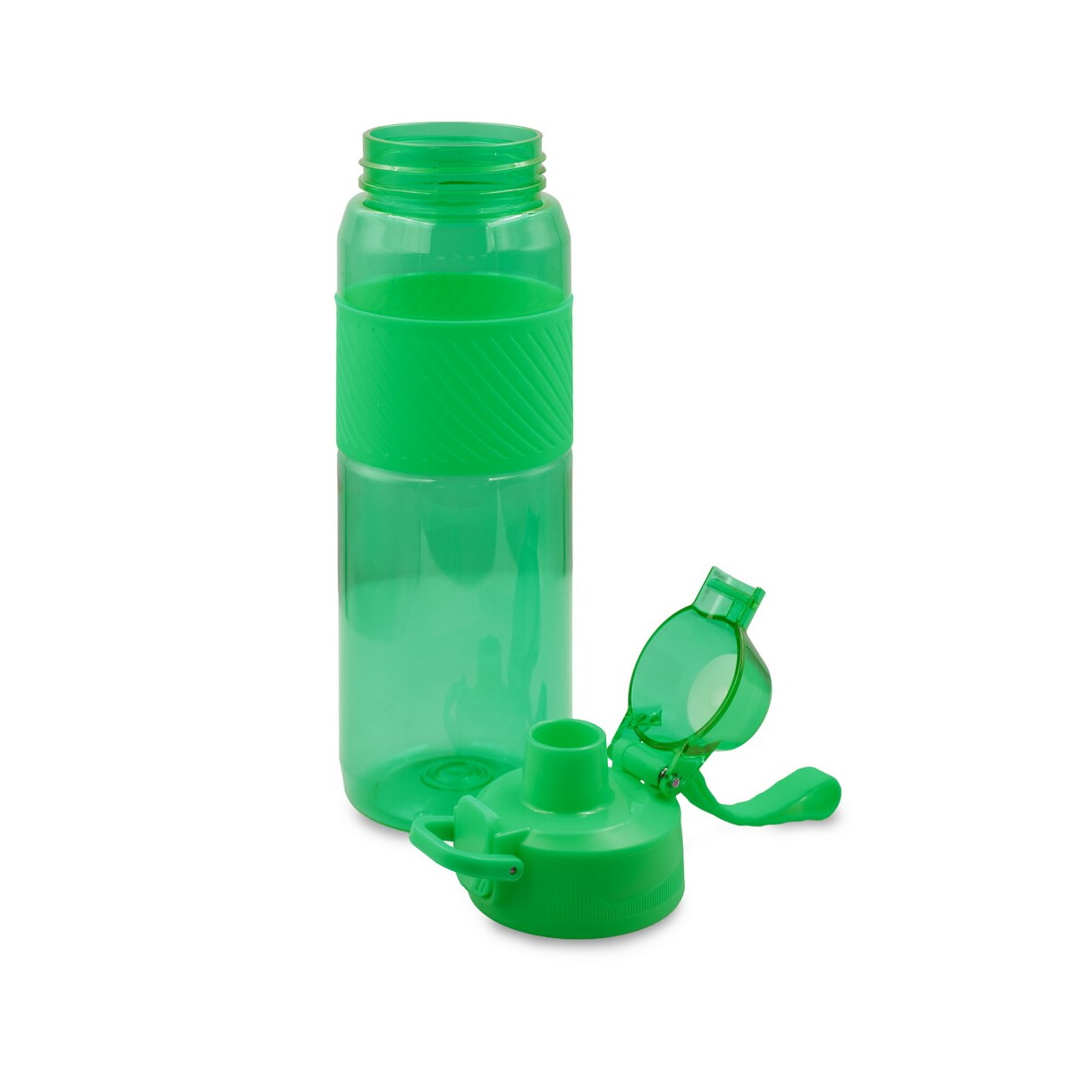 Butelki z logo – butelka sportowa 850 ml air gifts |flore – zielona VA937-06_AAA02 Butelka sportowa 850 ml Air Gifts |Flore - zielona VA937-06_AAA02