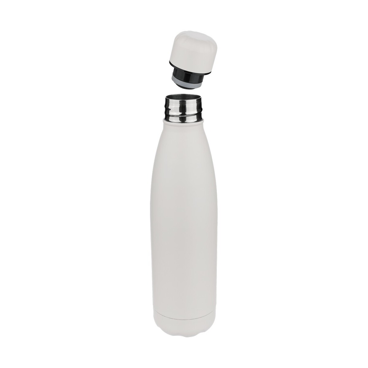 Butelki z logo – butelka termiczna 500 ml – biała VB278-02_AAA03 Butelka termiczna 500 ml - biała VB278-02_AAA03