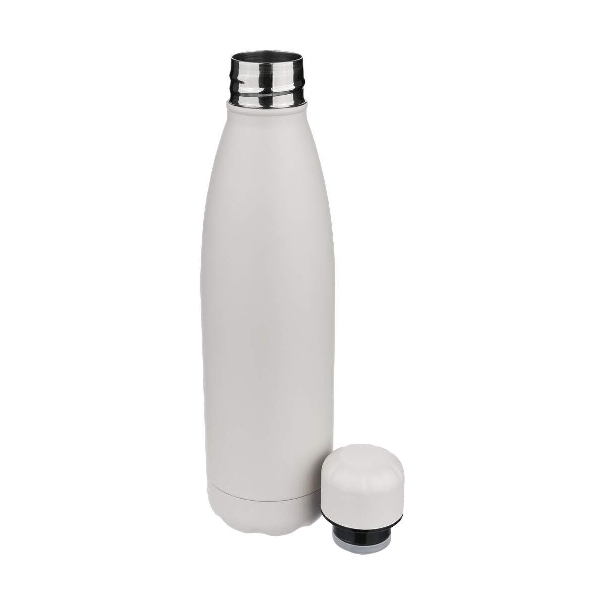 Butelki z logo – butelka termiczna 500 ml – biała VB278-02_AAA06 Butelka termiczna 500 ml - biała VB278-02_AAA06