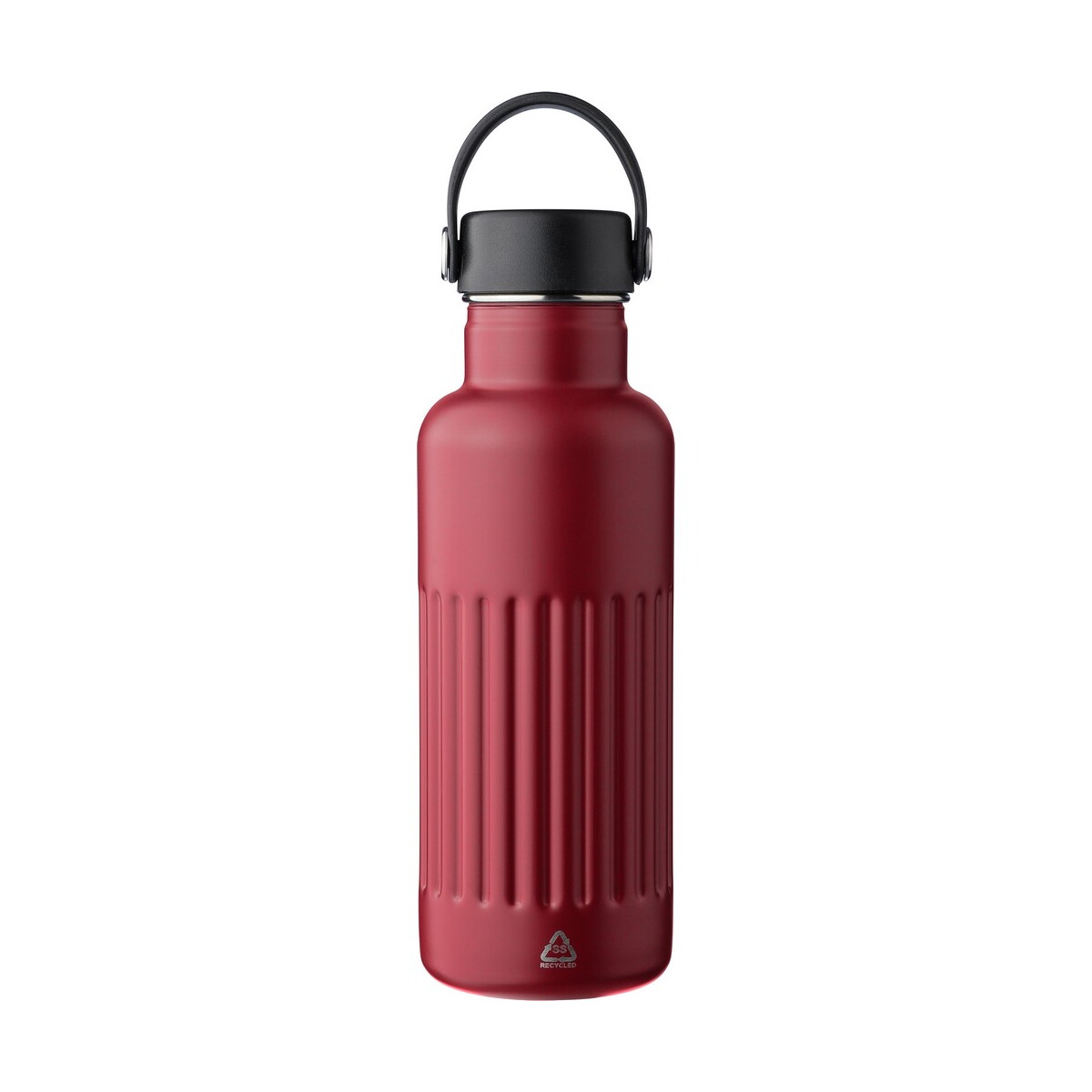 Butelki z logo – butelka termiczna 500 ml – burgundowa VA283-12_IBK01 Butelka termiczna 500 ml - burgundowa VA283-12_IBK01
