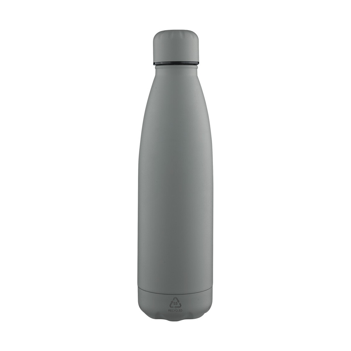 Butelki z logo – butelka termiczna 500 ml – szara VB278-19_IBK01 Butelka termiczna 500 ml - szara VB278-19_IBK01