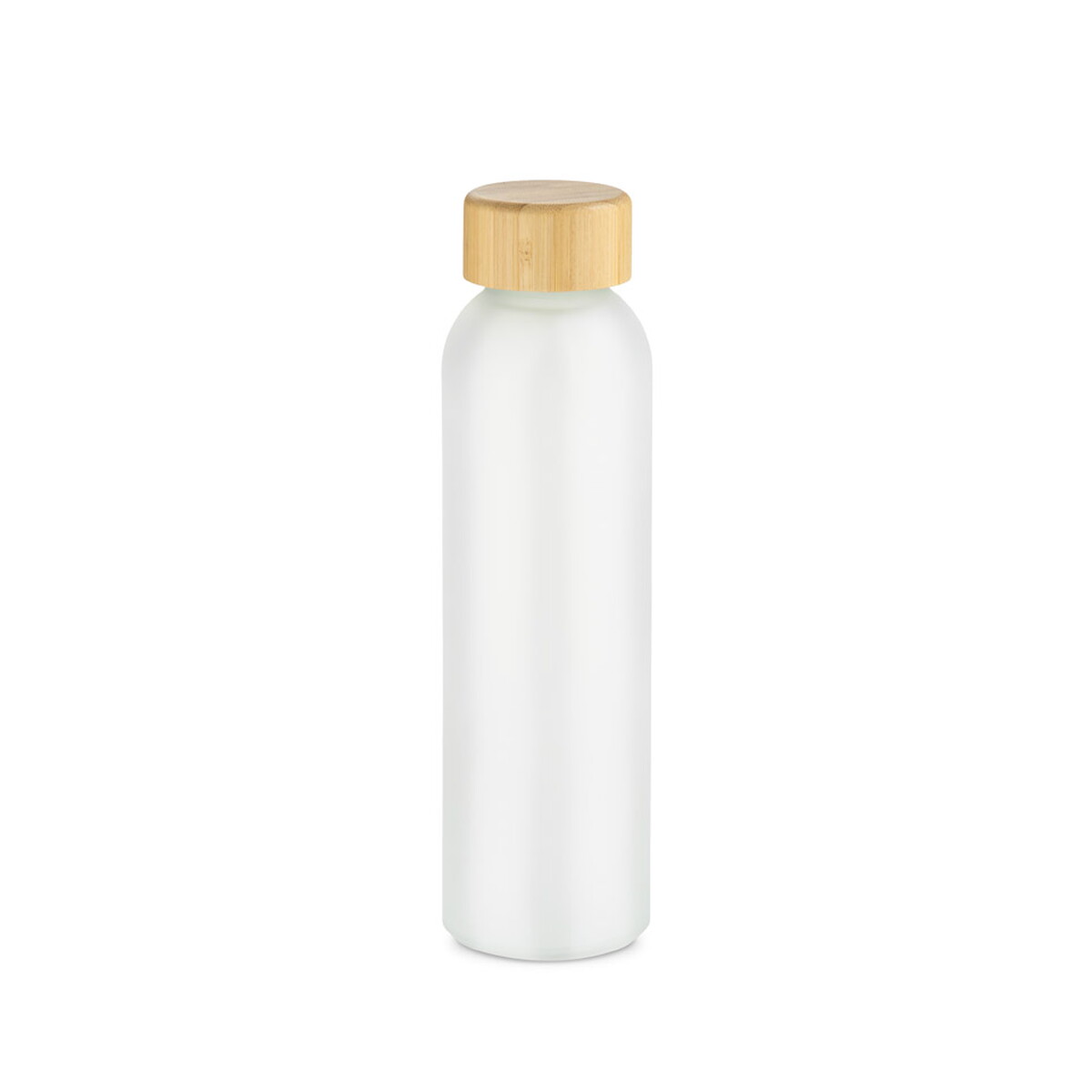 Butelka z recyklingowanego szkła NILLO 500 ml - biała 16259-01