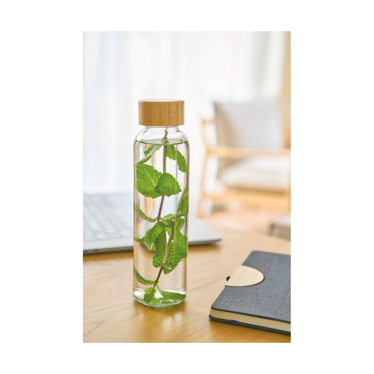 Butelki z logo – szklana butelka 500 ml – neutralna VB111-00_ATM01 Szklana butelka 500 ml - neutralna VB111-00_ATM01