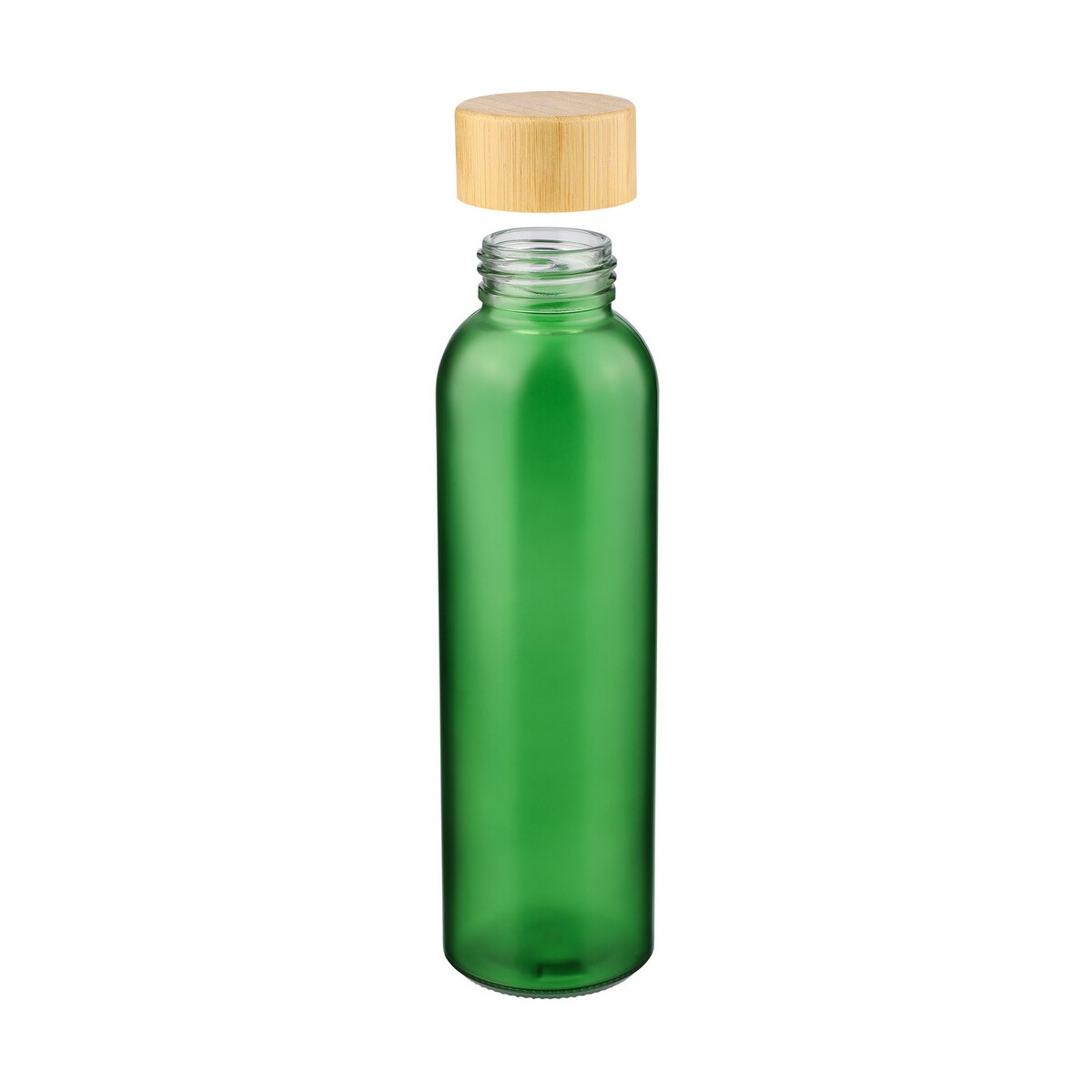 Butelki z logo – szklana butelka 500 ml – zielona VB111-06_AAA03 Szklana butelka 500 ml - zielona VB111-06_AAA03