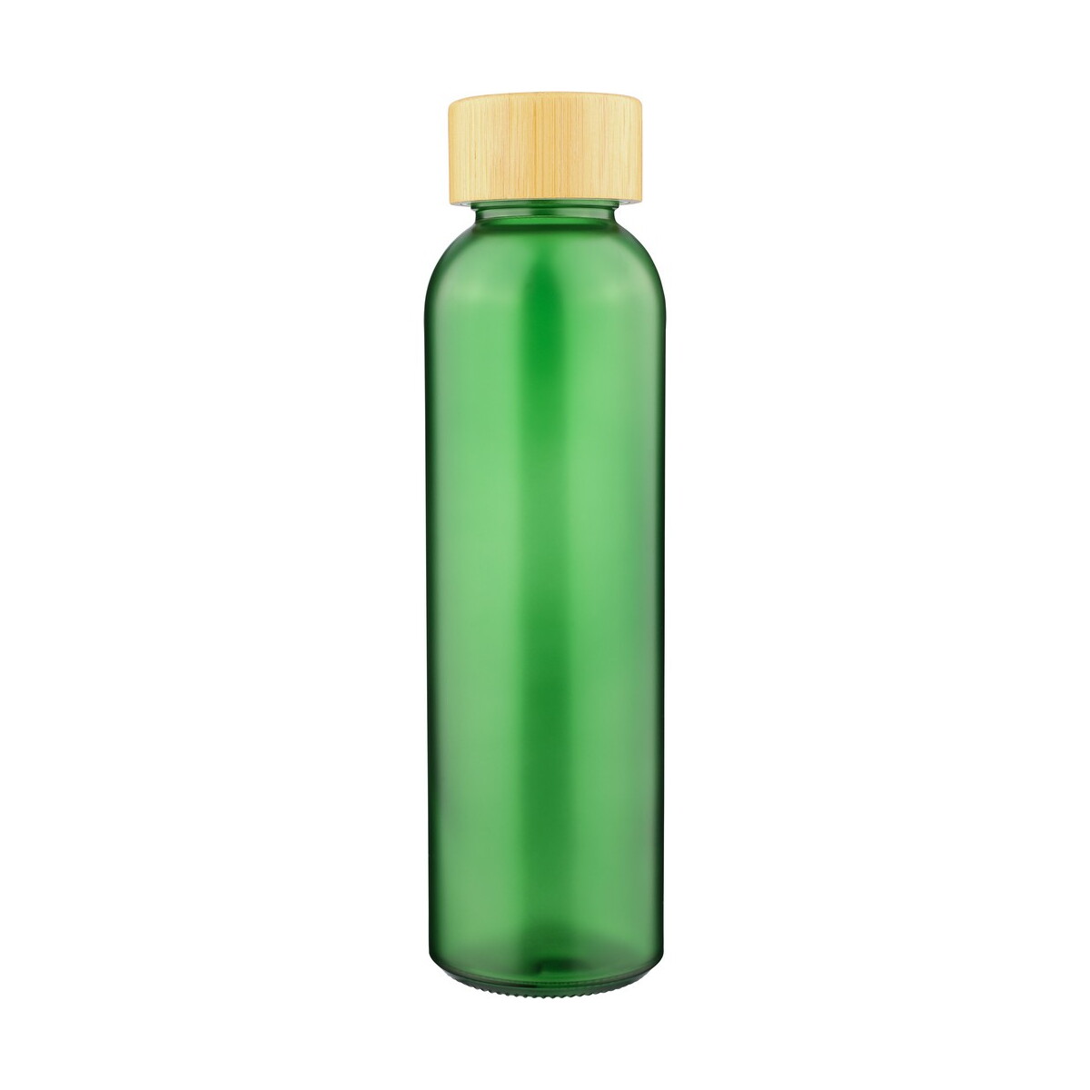 Butelki z logo – szklana butelka 500 ml – zielona VB111-06_IBK01 Szklana butelka 500 ml - zielona VB111-06_IBK01