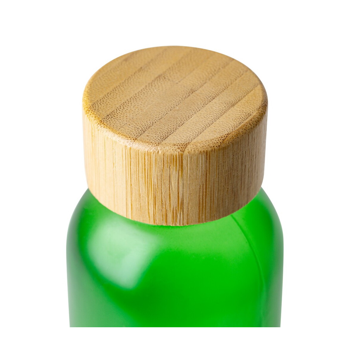 Butelki z logo – szklana butelka 500 ml – zielona VB111-06_IDE02 Szklana butelka 500 ml - zielona VB111-06_IDE02