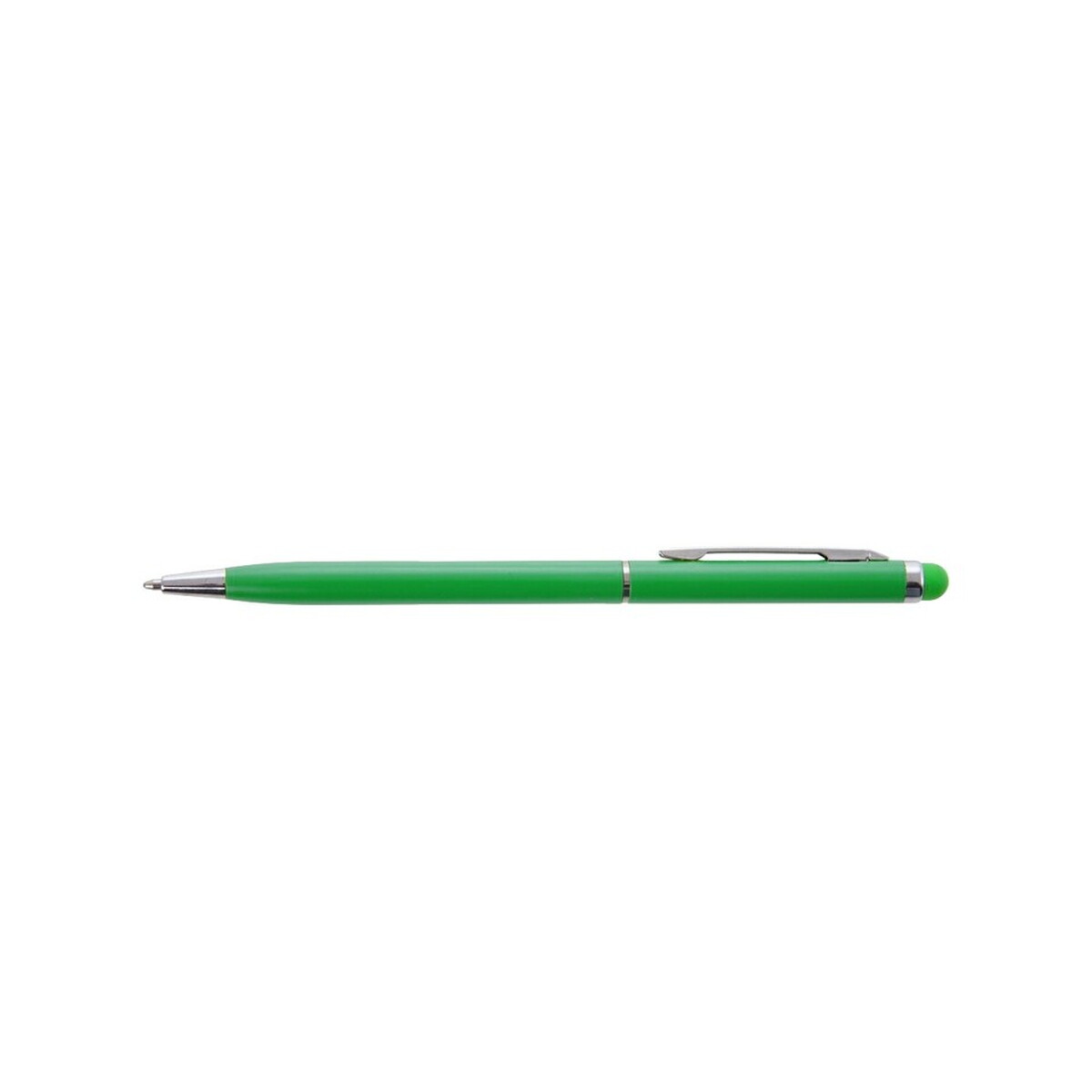 Długopisy metalowe z logo – długopis, touch pen | dennis – zielony V1637-06_IBR01 Długopis, touch pen | Dennis - zielony V1637-06_IBR01