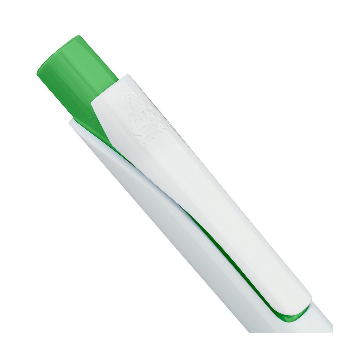 Długopisy plastikowe z logo – długopis – limonkowy VB293-09_IDE02 Długopis - limonkowy VB293-09_IDE02