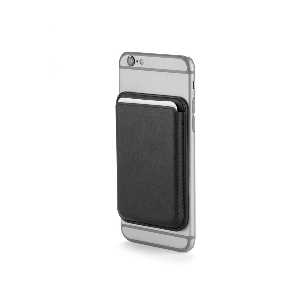 Etui na telefon z logo – magnetyczny portfel na telefon magilo – czarny 07039-02_d Magnetyczny portfel na telefon MAGILO - czarny 07039-02_d