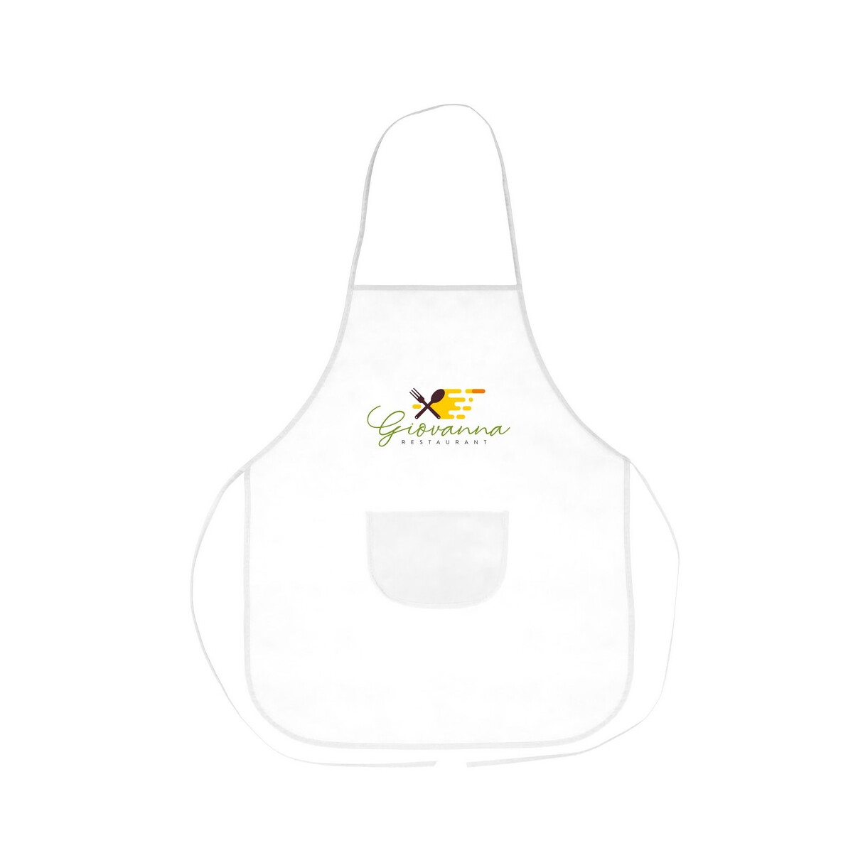 Fartuchy z logo – zestaw małego kucharza, fartuch kuchenny i czapka kucharska, rozmiar dziecięcy | nedina – białe VA063-02_IGL01 Zestaw małego kucharza, fartuch kuchenny i czapka kucharska, rozmiar dziecięcy | Nedina - białe VA063-02_IGL01