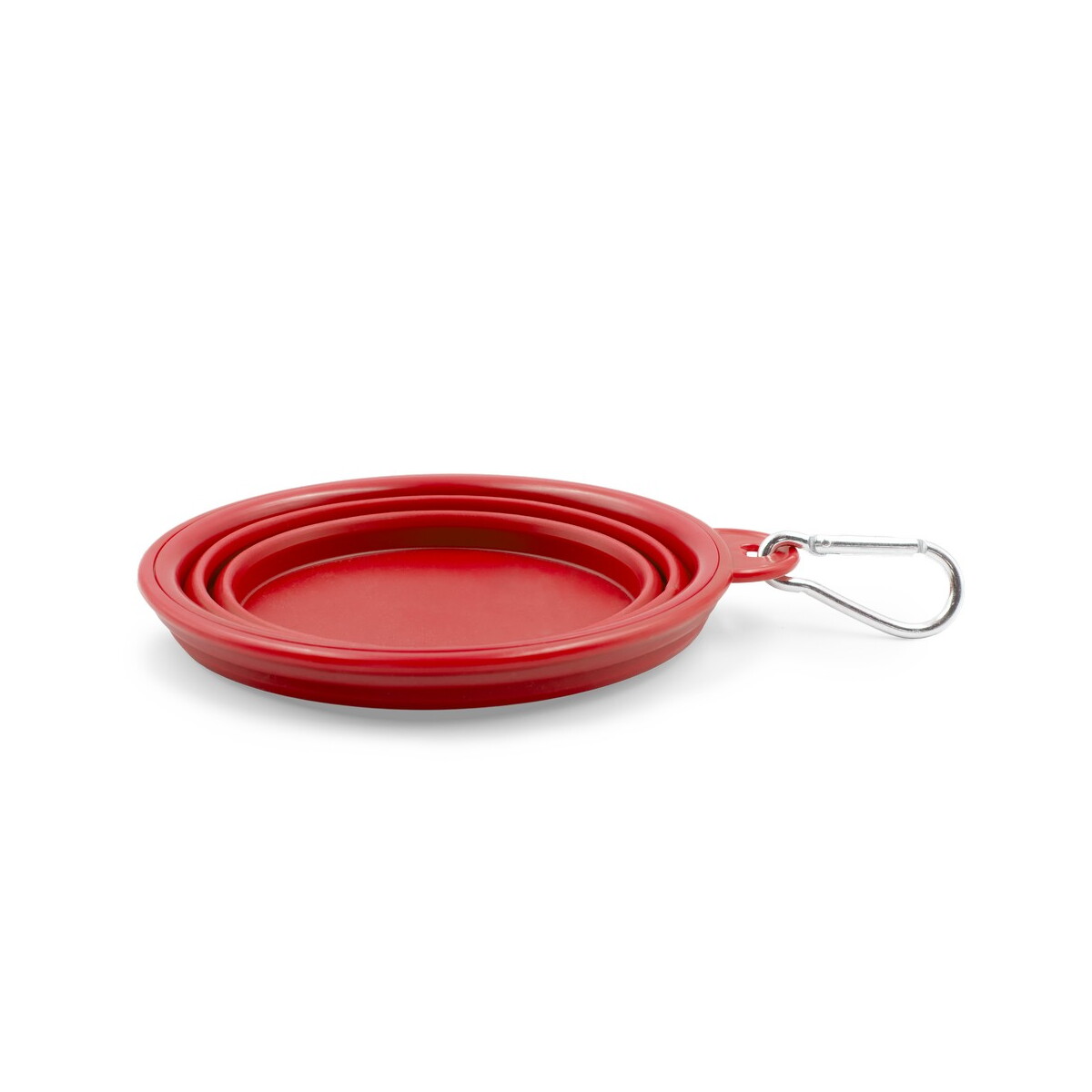 Gadżety dla zwierząt z logo – składana miska dla psa | platora – czerwona VA071-05_AAA05 Składana miska dla psa | Platora - czerwona VA071-05_AAA05