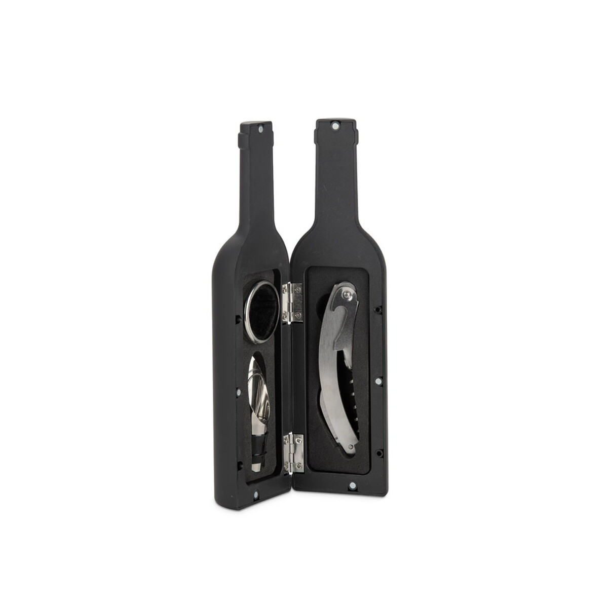 Zestaw do wina SOMMELIER - czarny 16303-02