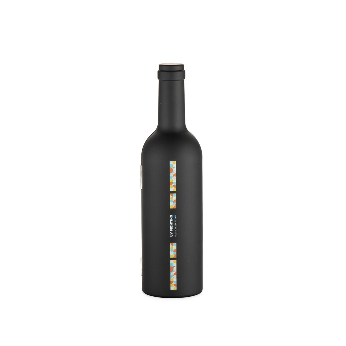 Gadżety do wina z logo – zestaw do wina sommelier – czarny 16303-02_zuv Zestaw do wina SOMMELIER - czarny 16303-02_zuv