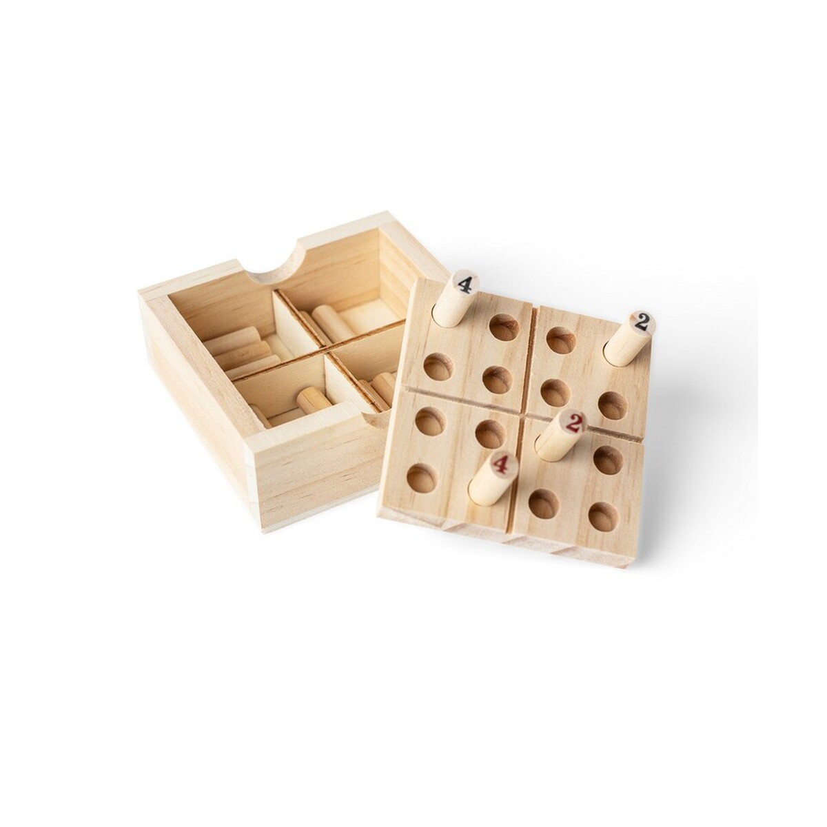 Gry z logo – mini zestaw sudoku, gra – brązowa VB109-16_AAA01 Mini zestaw Sudoku, gra - brązowa VB109-16_AAA01