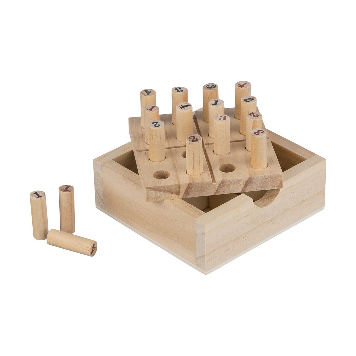 Gry z logo – mini zestaw sudoku, gra – brązowa VB109-16_AAA06 Mini zestaw Sudoku, gra - brązowa VB109-16_AAA06