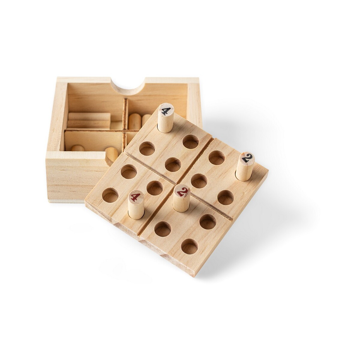 Gry z logo – mini zestaw sudoku, gra – brązowa VB109-16_AAA07 Mini zestaw Sudoku, gra - brązowa VB109-16_AAA07