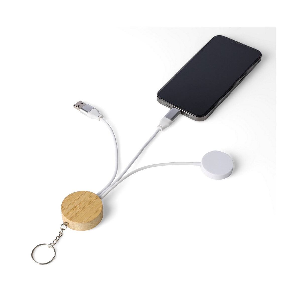 Kable USB z logo – kabel do ładowania 65w – brązowy VB123-16_AAA02 Kabel do ładowania 65W - brązowy VB123-16_AAA02