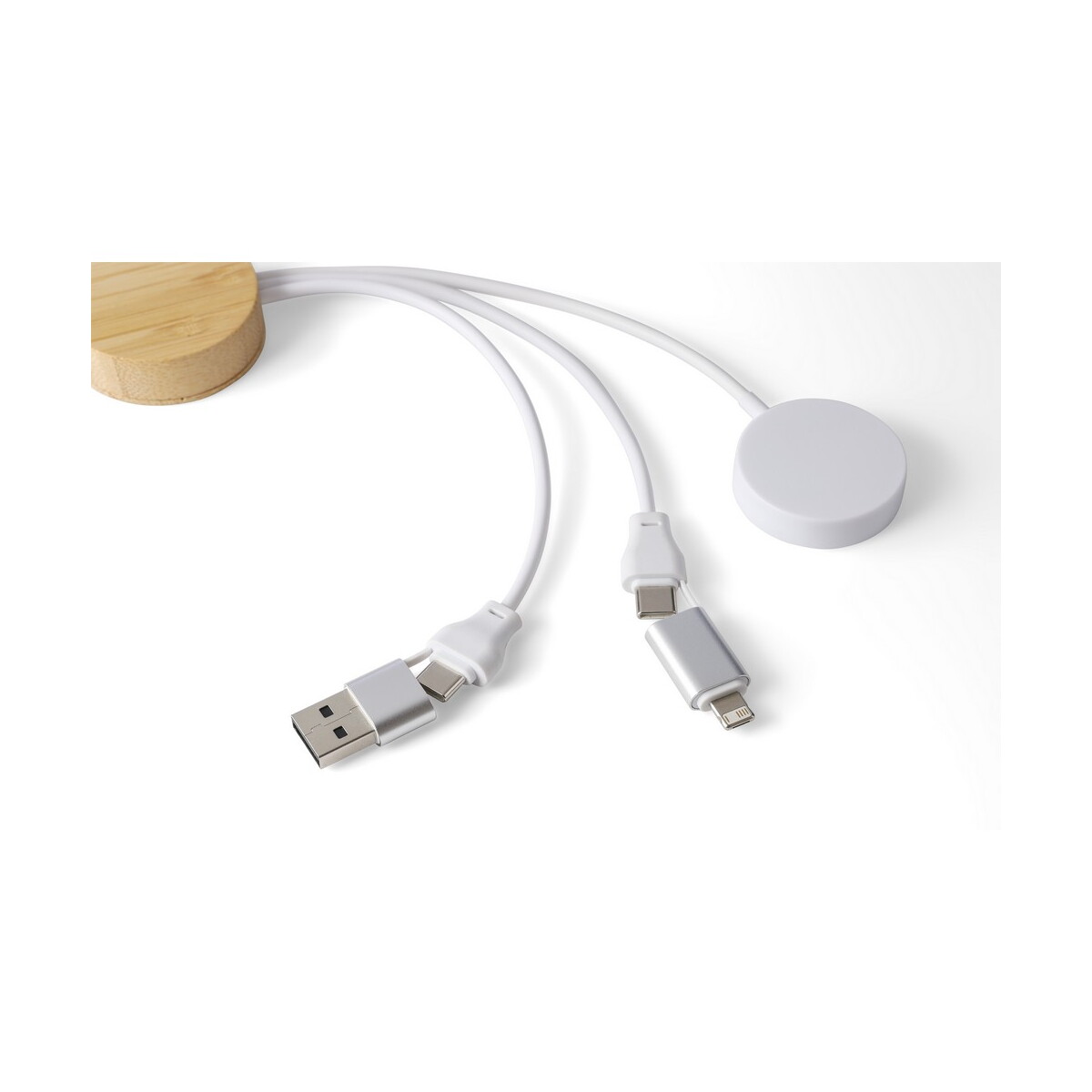 Kable USB z logo – kabel do ładowania 65w – brązowy VB123-16_IDE01 Kabel do ładowania 65W - brązowy VB123-16_IDE01