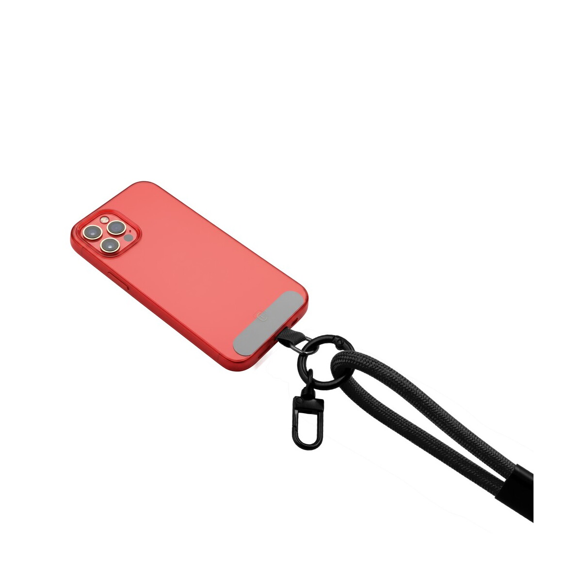 Kable USB z logo – smycz do telefonu z kablem do transmisji danych i ładowania | bassam – czarna VA059-03_AAA03 Smycz do telefonu z kablem do transmisji danych i ładowania | Bassam - czarna VA059-03_AAA03