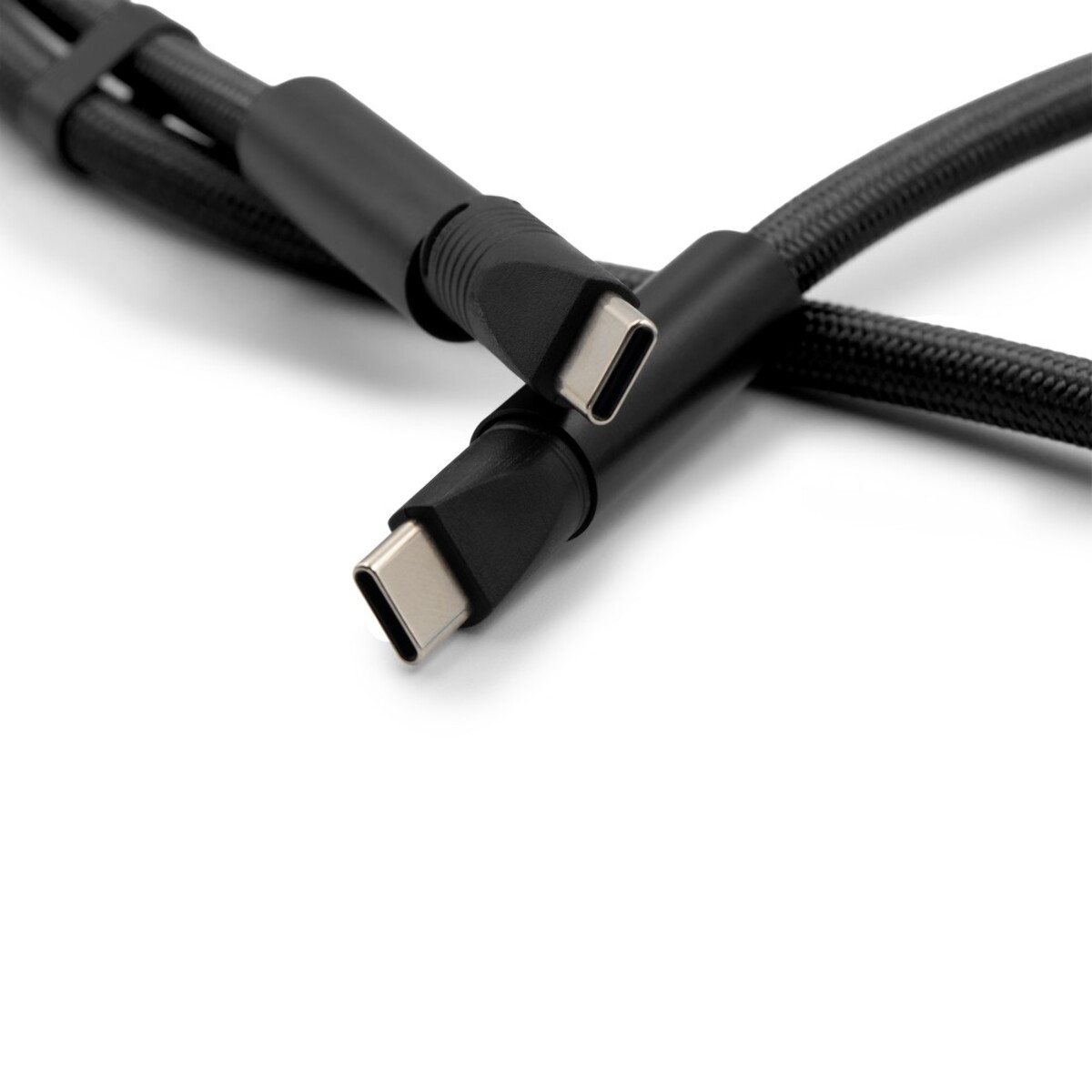 Kable USB z logo – smycz do telefonu z kablem do transmisji danych i ładowania | bassam – czarna VA059-03_AAB02 Smycz do telefonu z kablem do transmisji danych i ładowania | Bassam - czarna VA059-03_AAB02