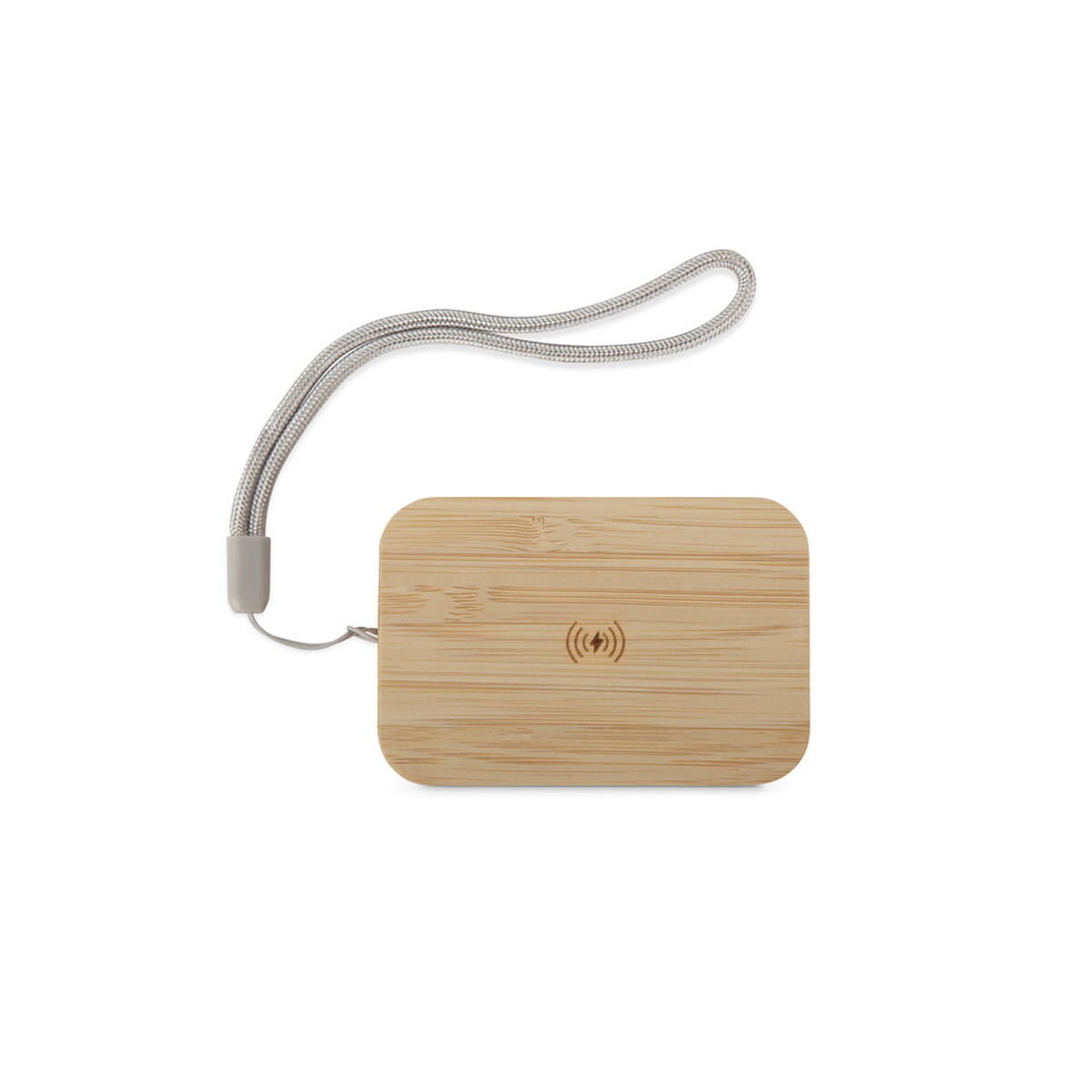 Kable USB z logo – zestaw kabli do ładowania z ładowarką indukcyjną bumo – beżowy 09185-17_ep Zestaw kabli do ładowania z ładowarką indukcyjną BUMO - beżowy 09185-17_ep