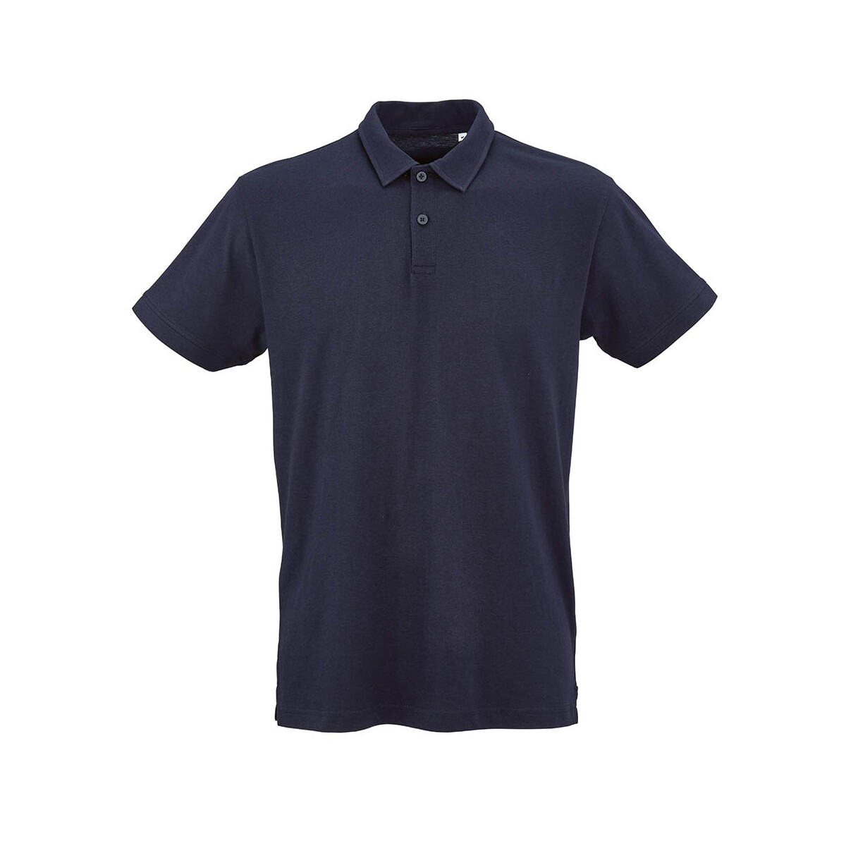 Ipanema short sleeve jersey polo shirt. 100% org. cotton. 160gsm - Navy blue ATS005_134-front