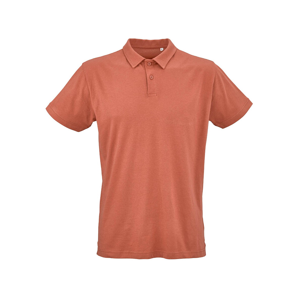 Ipanema short sleeve jersey polo shirt. 100% org. cotton. 160gsm - Orange ATS005_128-front