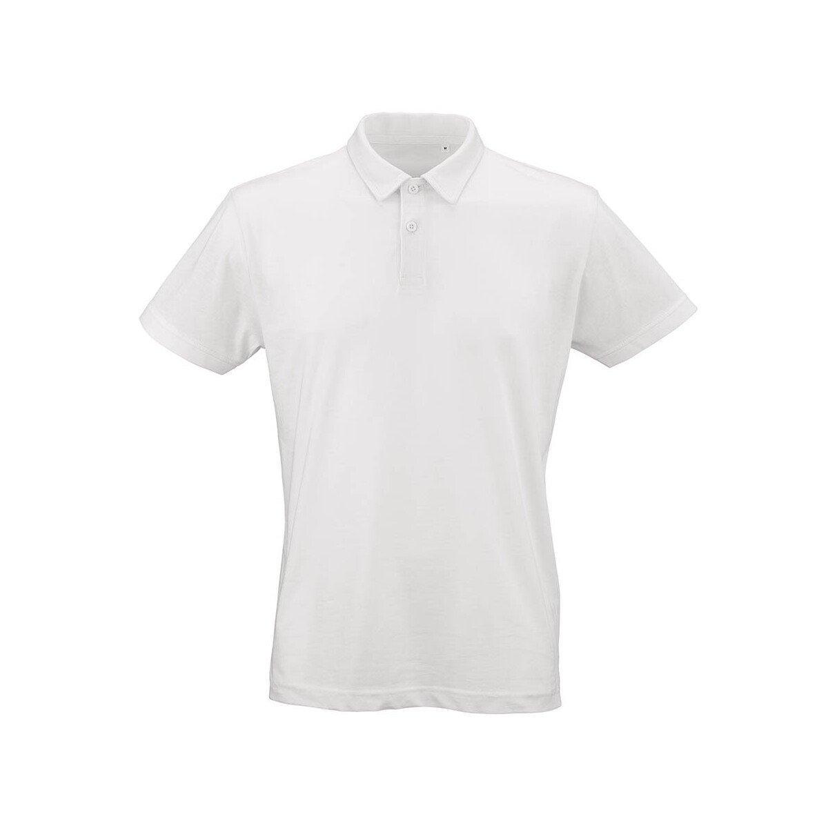 Ipanema short sleeve jersey polo shirt. 100% org. cotton. 160gsm - White ATS005_106-front