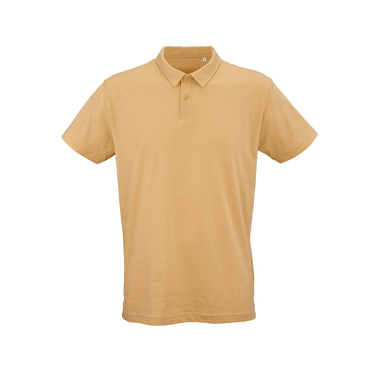 Ipanema short sleeve jersey polo shirt. 100% org. cotton. 160gsm - Yellow ATS005_108-front