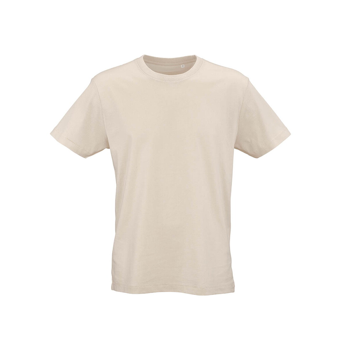 Copacabana U Unisex jersey t-shirt. 100% organic cotton. 165gsm - Beige ATS001_131-front