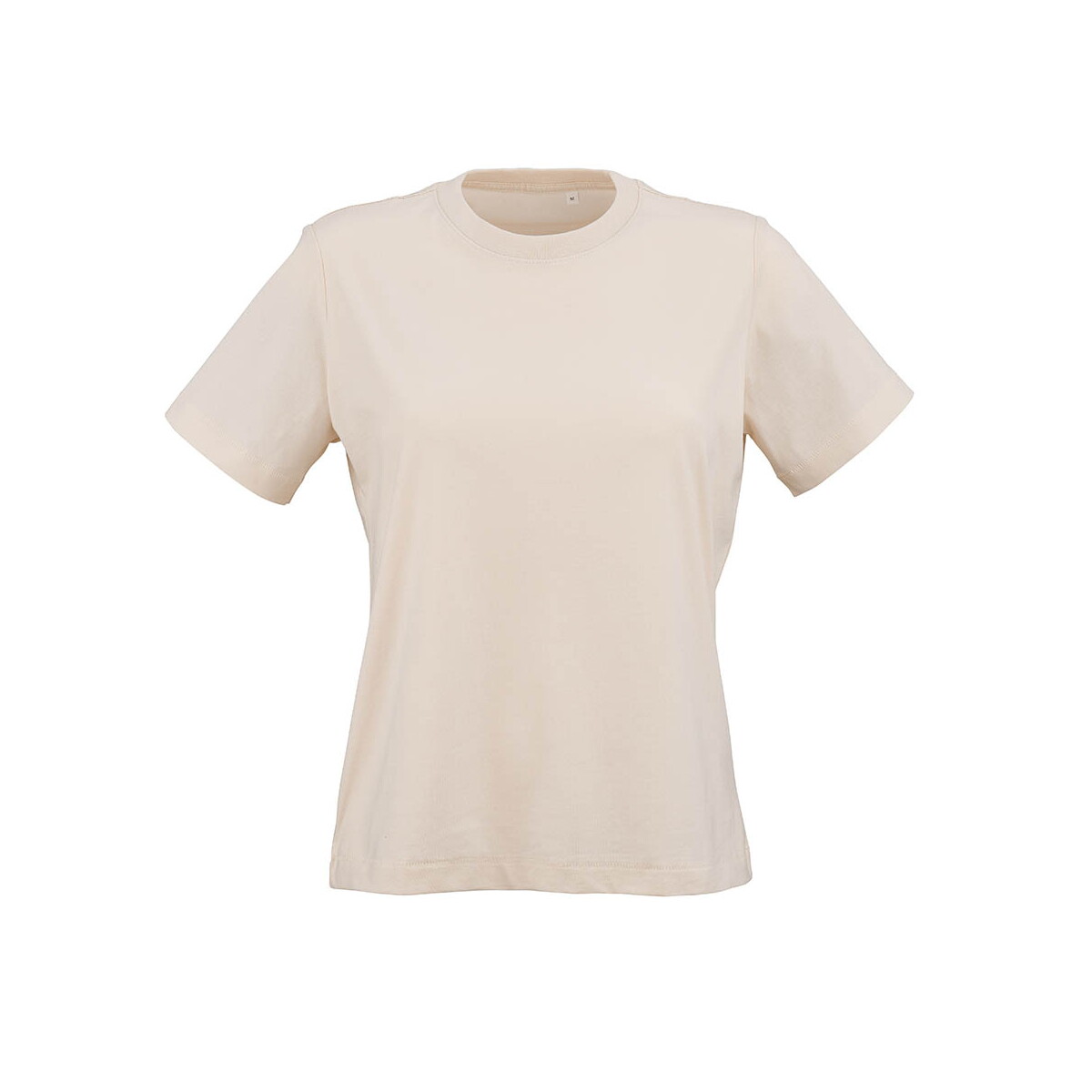 Koszulki z logo – copacabana w women’s jersey t-shirt. 100% organic cotton. 165gsm – beige ATS002_131-front Copacabana W Women's jersey t-shirt. 100% organic cotton. 165gsm - Beige ATS002_131-front