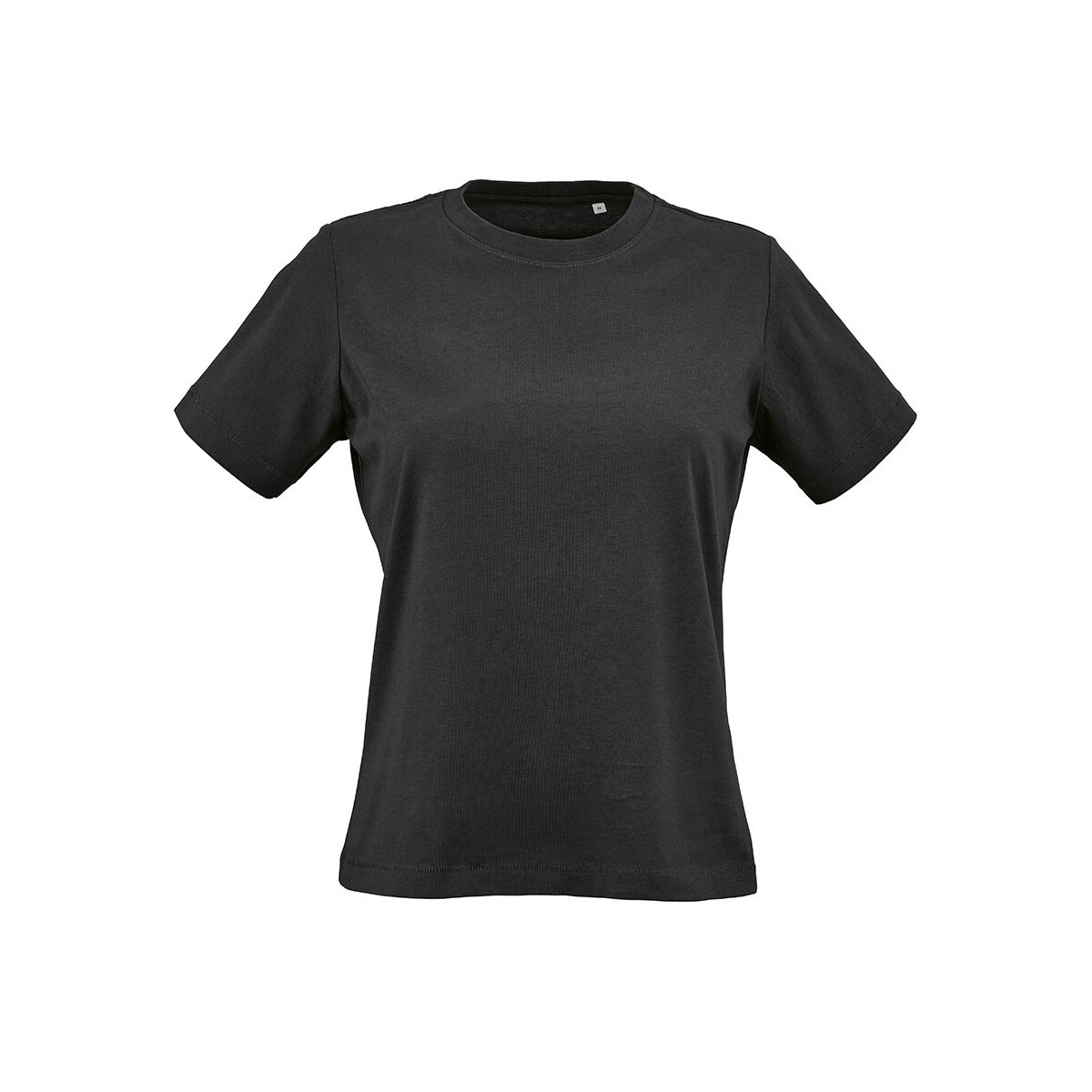 Copacabana W Women's jersey t-shirt. 100% organic cotton. 165gsm - Black ATS002_103-front