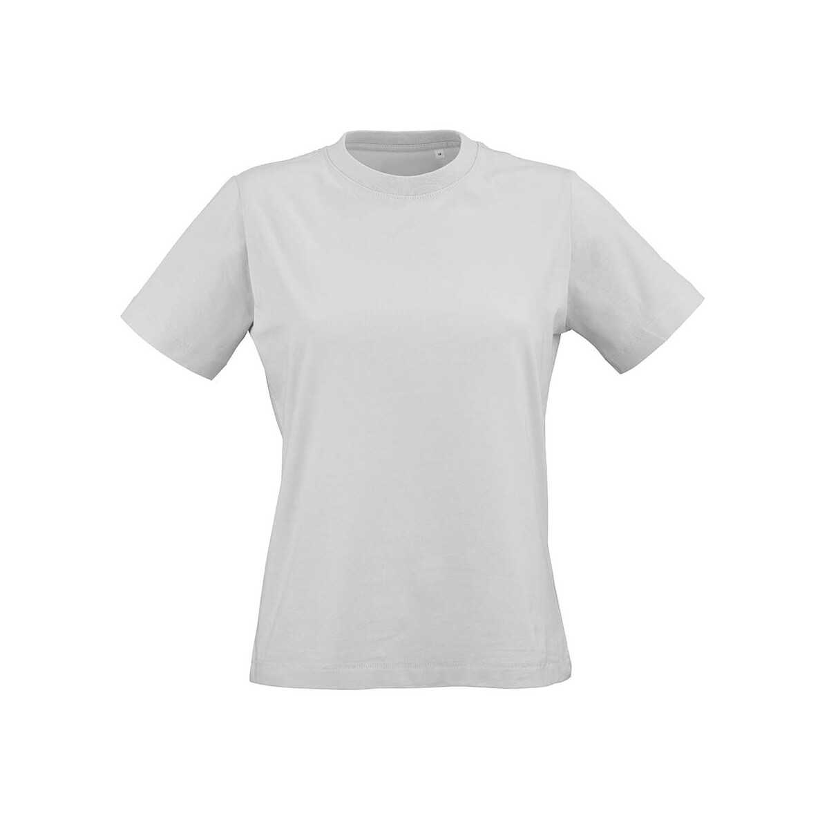 Copacabana W Women's jersey t-shirt. 100% organic cotton. 165gsm - Light grey ATS002_123-front