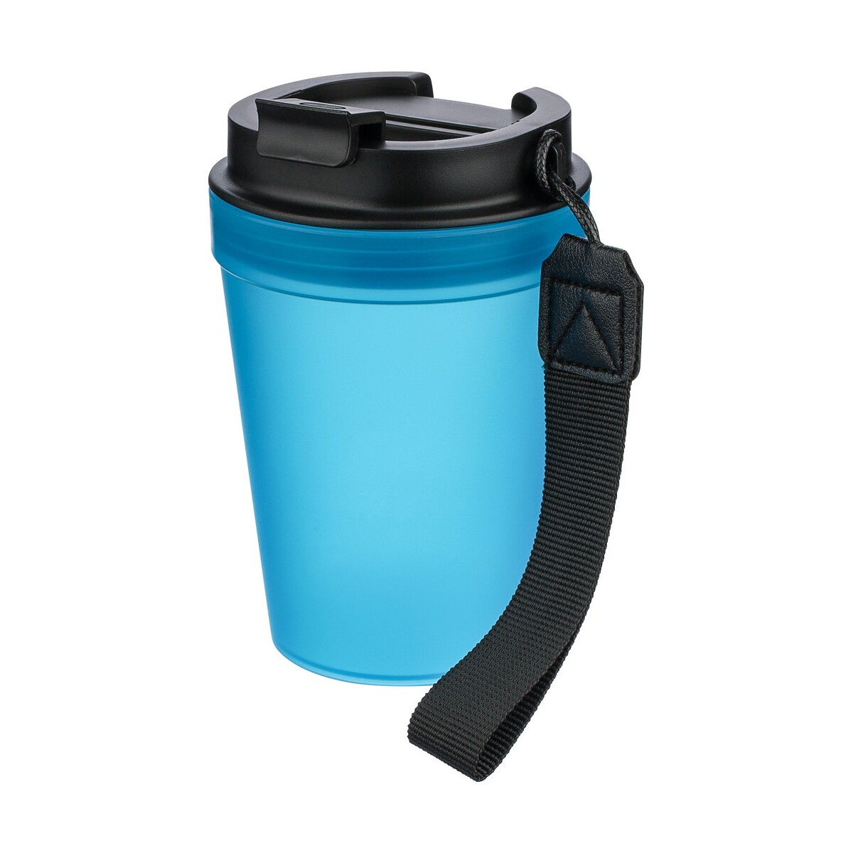 Kubki termiczne z logo – kubek podróżny 350 ml – błękitny VB287-23_AAA05 Kubek podróżny 350 ml - błękitny VB287-23_AAA05