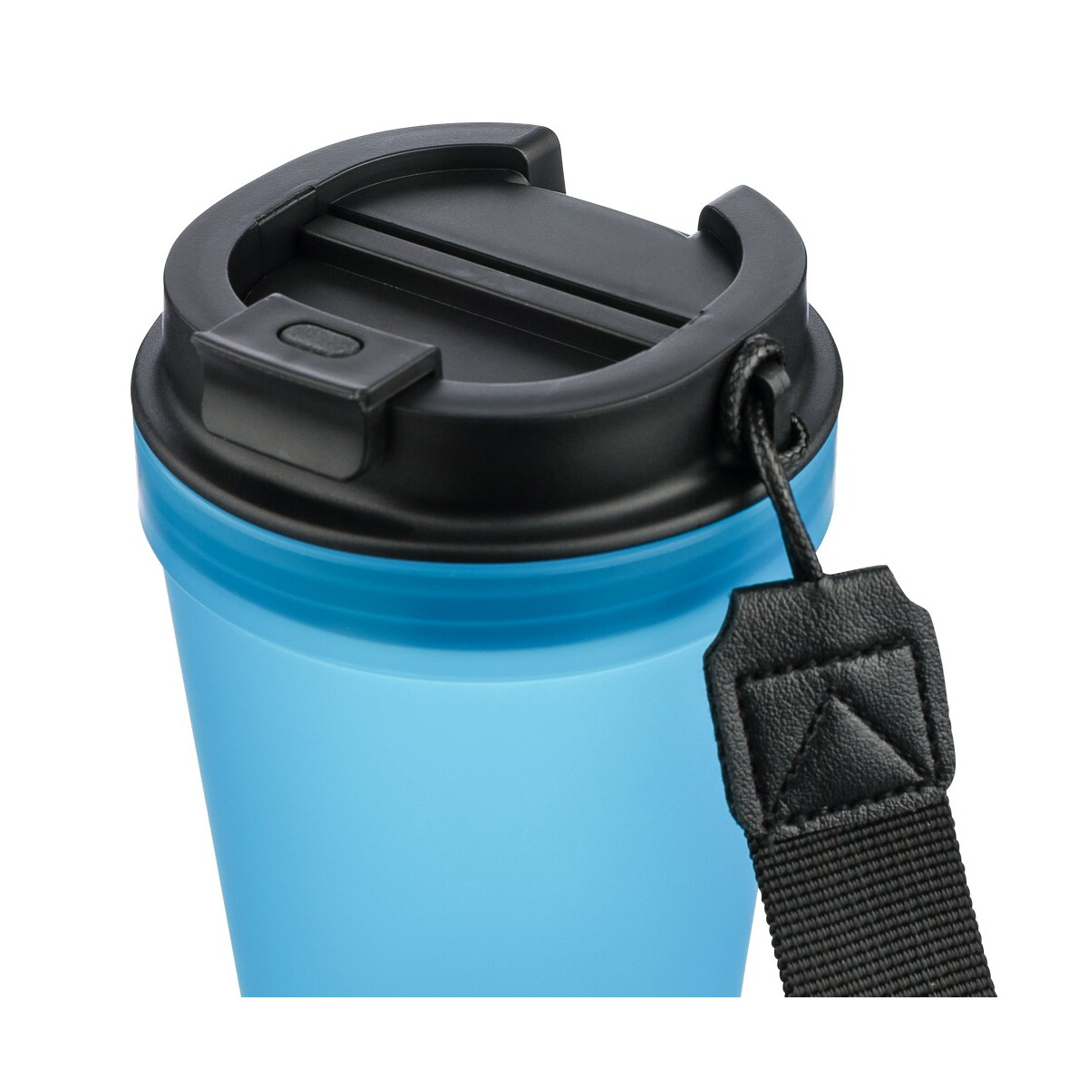 Kubki termiczne z logo – kubek podróżny 350 ml – błękitny VB287-23_AAA07 Kubek podróżny 350 ml - błękitny VB287-23_AAA07