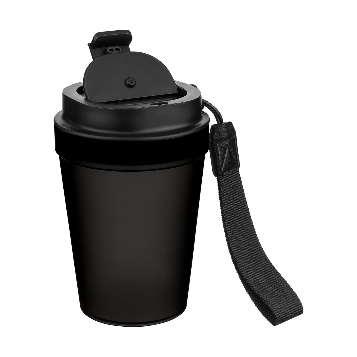 Kubki termiczne z logo – kubek podróżny 350 ml – czarny VB287-03_AAA09 Kubek podróżny 350 ml - czarny VB287-03_AAA09