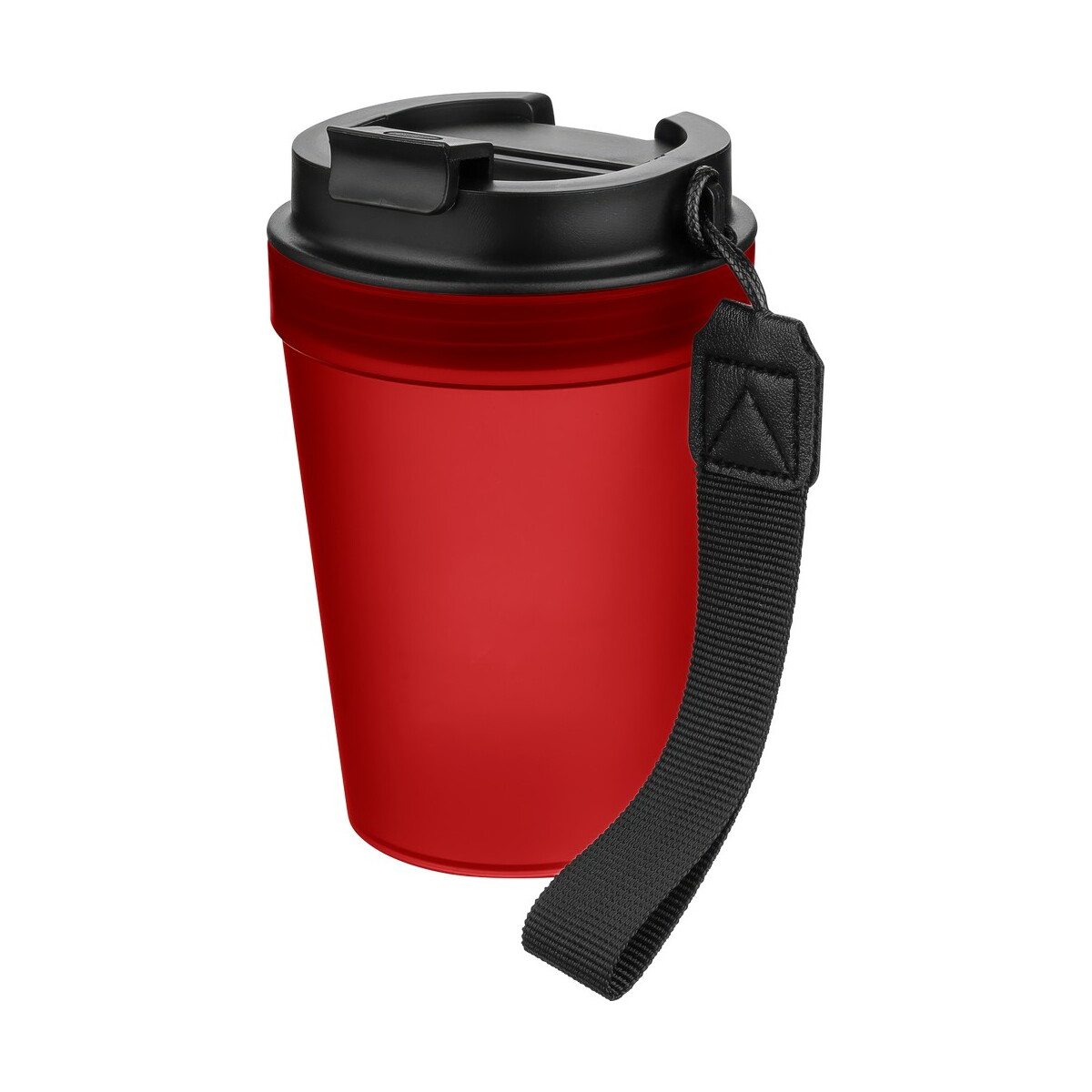 Kubki termiczne z logo – kubek podróżny 350 ml – czerwony VB287-05_AAA03 Kubek podróżny 350 ml - czerwony VB287-05_AAA03